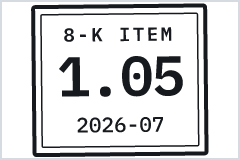 cisonews.net docket for AdaptHealth: 8-K Item 1.05, first disclosed 2026-07-02