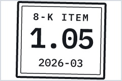 cisonews.net docket for CareCloud: 8-K Item 1.05, first disclosed 2026-03-27