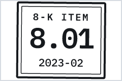 cisonews.net docket for DISH Network: 8-K Item 8.01, first disclosed 2023-02-28