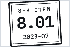 cisonews.net docket for Estée Lauder Companies: 8-K Item 8.01, first disclosed 2023-07-19