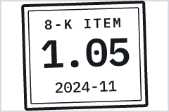 cisonews.net docket for iLearningEngines: 8-K Item 1.05, first disclosed 2024-11-18