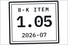 cisonews.net docket for Navient: 8-K Item 1.05, first disclosed 2026-07-02